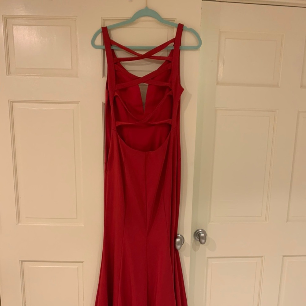 Red Prom Dress - Picture 3 of 4
